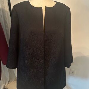 Kasper Black Jacket with Teal Lining